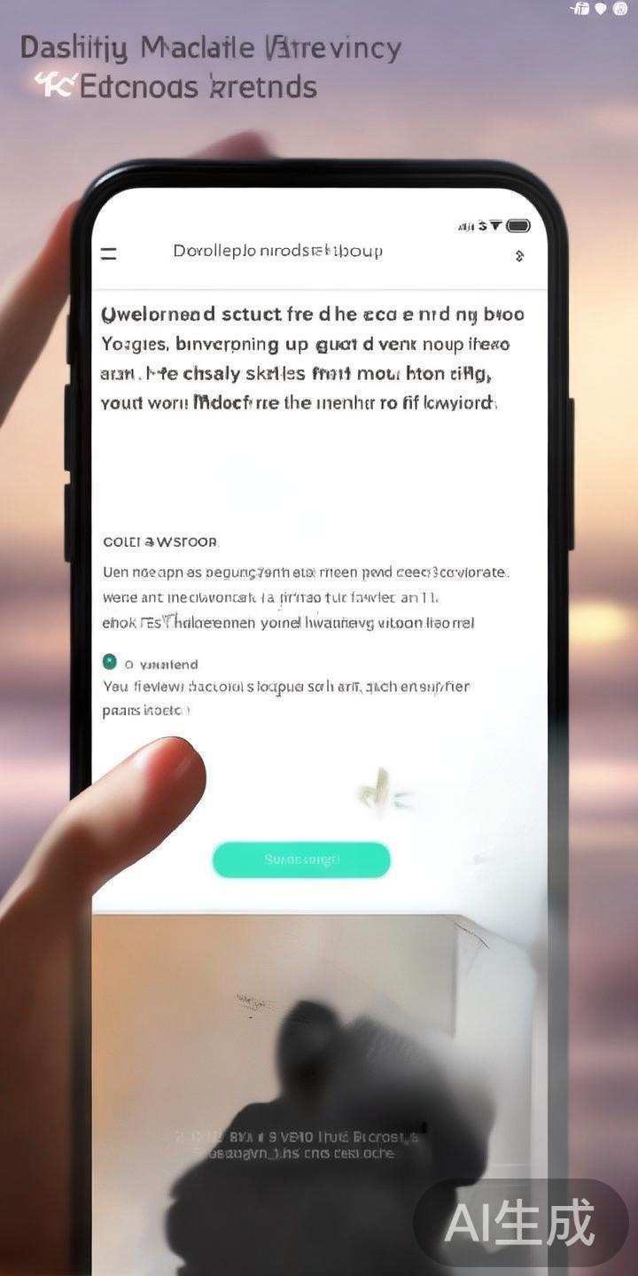 在完成下载安装后，建议用户开启手机的安全设置，如指